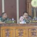 Kodim 0209/LB Tegaskan Komitmen Dukung Pembangunan dalam Paripurna DPRD
