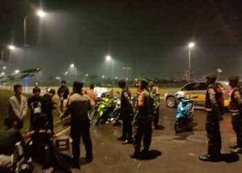 Tingkatkan Keamanan Wilayah,Personel Kodim 0510/Tgr Bersama Polri Patgab Wujudkan Kamtibmas