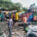 Koramil 02/Btc Bersama Warga Bersihkan Tumpukan Sampah