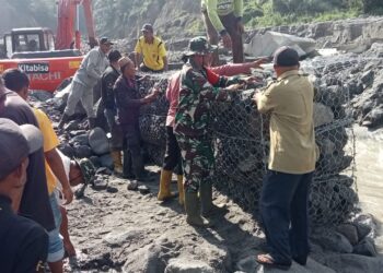 Jembatan Darurat Wih Pesam Dibangun, Akses Warga Kembali Terhubung