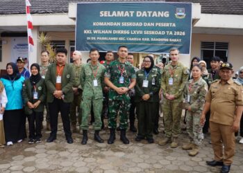 Perkuat Ketahanan Wilayah, Danseskoad Tinjau KKL Wilhan di Cisarua