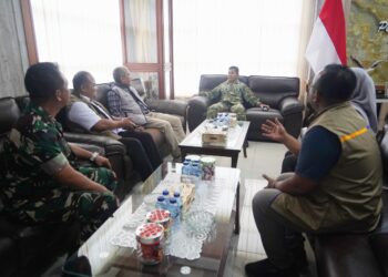 Danrem 042/Gapu Terima Audiensi Pimpinan Wilayah Perum Bulog Kanwil Jambi, Perkuat Sinergi Ketahanan Pangan