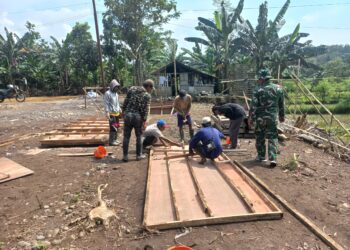 Detail Kian Matang, Pengerjaan Risplang Jembatan Gantung Garuda Dikebut
