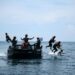 Prajurit Batalyon Tank Amfibi 2 Marinir Latihan GMUK Berkendaraan Tempur Amfibi