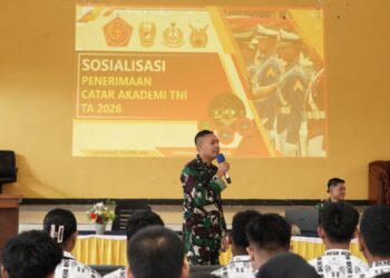 Kodam Kasuari Sapa Generasi Muda Papua Barat Lewat Sosialisasi Penerimaan Catar Akademi TNI TA 2026