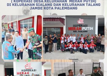 DANDIM 0418/PALEMBANG  DAMPINGI KEPALA STAF KEPRESIDENAN (KSP) CEK BANGUNANAN KMP