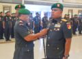 PANGDAM XIII/MERDEKA PIMPIN UPACARA SERAH TERIMA JABATAN KASDAM XIII/MERDEKA