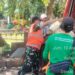 Bersama Komduk ,Babinsa Koramil 06/KG Aksi Bersih Sampah Dukung Program Pemerintah