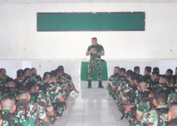 Jam Komandan, Danyon Armed 6 Kostrad Tekankan Disiplin Prajurit
