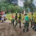 Yonarmed 12 Kostrad Hadir Dalam Pembangunan Gereja di Desa Kewar