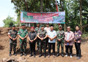 Divisi Infanteri 2 Kostrad Resmikan Jembatan Graund