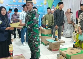 Koramil 01/AK Hadiri Penutupan MTQ ke-XII Kualuh Selatan, Wujudkan Sinergi dan Generasi Qur’ani