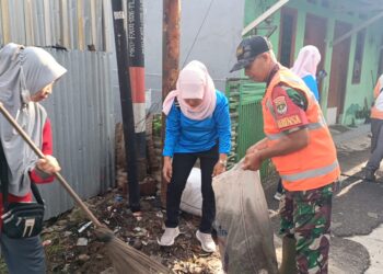 Program Grebek Sampah Kodim 0502/JU,Tumbuhkan Kesadaran Masyarakat Tentang “Peduli Lingkungan”