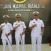 DANSATRAN KOARMADA I PIMPIN  SERTIJAB KOMANDAN KRI PULAU RUSA-726 DAN KOMANDAN KRI PULAU RANGSANG-727