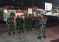 Intensifkan Patroli Malam,Personel Koramil 01/Tln Kodim 0510/Trs Amankan Pesisir Utara Kabupaten Tangerang