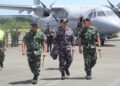 Cek Kesiapan Pangkalan di Garis Depan, Komandan Kodaeral lX Sidak Markas Lanal Tual