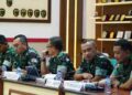 Kasdam XXI/RI  Brigjen TNI Andrian Susanto, Pimpin Exit Meeting Tim Dalproggar Mabesad TA 2026 Kodam XXI/Radin Inten