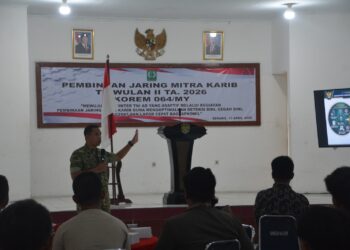 Perkuat Deteksi Dini, Korem 064/MY Gelar Pembinaan Mitra Karib