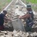 Pembuatan Dua Gorong-gorong di Desa Pasar Rawa,Satgas TMMD Mencegah Banjir