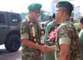 Kodim 0503/JB Gelar Acara Tradisi Pisah Sambut Dandim 0503/Jakarta Barat dari Kolonel Kav Sigit Dharma Wiryawan Kepada Letkol Inf Saputra Hakki