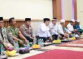 Sertu Sudaryanto Anggota Koramil 03/Legok Hadiri Pengajian Al Munir