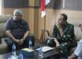 Dandim 0209/Labuhanbatu Sambut Hangat Kunjungan Silaturahmi H. Buyung