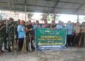 Koramil 07/AKB Bersama Pemerintah Desa Kampung Pajak Gelar ASRI, Wujudkan Lingkungan Bersih dan Sehat