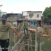 Pembangun Jembatan Garuda Kali Sentiong Penghubung Dua Kelurahan Capai 73%