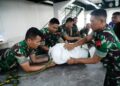 Prajurit Yonbekang 2 Kostrad Tingkatkan Keamanan Lintas Udara Lewat Latihan Parasut PUO