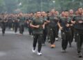 Madivif 1 Kostrad Gelar Jalan Sehat Bersama Prajurit