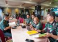 Meningkatkan Kualitas Kinerja Satuan, Korem 052/Wkr Terima Wasrik Itdam Jaya Periode I TA 2026