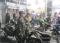 Randis Maung TNI Bersama Tim Patroli Tiga Pilar Patgab Antisipasi Gangguan Kamtibmas
