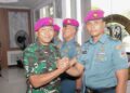 Komandan Resimen Kavaleri 2 Marinir Pimpin Upacara Kenaikan Pangkat Perwira Pertama