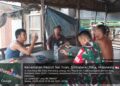 Jaga Hubungan Baik, Babinsa Desa Pematang Lalang, Koramil 0201-13/PST cengkrama Dengan Warga di Desa Binaan