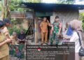 Bansos & Kesehatan Babinsa Monitor Kunjungan Camat Tanjung Morawa Tinjau Gubuk Viral Milik Warga Bangun Rejo