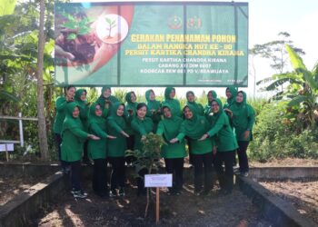 Persit Dorong Ketahanan Pangan dan Pelestarian Lingkungan di Tulungagung