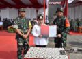 Pembukaan TMMD ke-128 Kodim Bengkalis, Danrem 031/WB Brigjen TNI Dr. Agustatius Sitepu, S.Sos., M.Si., M.Han Ajak Semua Pihak Bersinergi