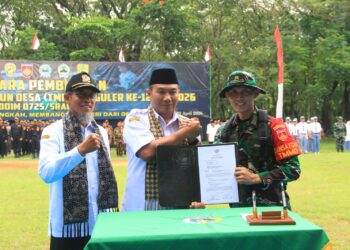 Gubernur Jateng utus Sekda Provinsi,  Buka TMMD Reg 128 di Sragen