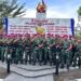 Komandan Kolatmar Resmikan Monumen 6 Tuntunan Prajurit Marinir di Puslatpasrat Surabaya