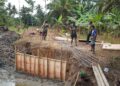 Ini Dia Progres TMMD 128 Kodim 0203/Langkat di Desa Pasar Rawa