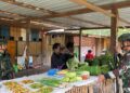 Pos Okpol Yonif 751/VJS Beli Hasil Kebun Warga, Dukung Kesejahteraan Masyarakat Sekitar Pos