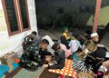 Tanamkan Nilai Agama Sejak Dini, Satgas TMMD Ajari Anak-anak Desa Pasar Rawa Mengaji