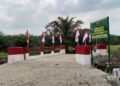 Kodim 0209/Labuhanbatu Tuntaskan Pembangunan Jembatan di Desa Sukarame Baru