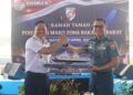 PERKUAT KEAMANAN LAUT, KASKOARMADA I HADIRI PERESMIAN KANTOR ZONA BAKAMLA BARAT DI SETOKO