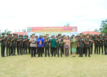 Danrindam XVIII/Kasuari Tutup Dikmaba Infanteri TNI AD Gelombang I TA 2026 : Kobarkan Semangat Prajurit, Siap Mengabdi dan Menjaga Kehormatan Bangsa
