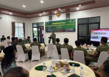 Kodim Tulungagung Terima Bimtek Pusterad, Perkuat Kesiapan Pembentukan Kompi Produksi