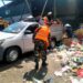 Gencarkan Program Grebek Sampah,Kodim 0502/JU Terus Menerus Aksi Peduli Lingkungan Lewat Bersihkan Sampah