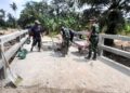 Jembatan TMMD 128 Tingkatkan Akses dan Mobilitas Sehari-hari Warga Pasar Rawa