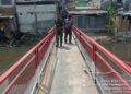 Jembatan Garuda Kali Sentiong Hampir Tuntas, Menghubungkan Harapan Dua Kelurahan dan Dua Kecamatan