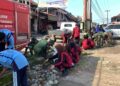 Satgas TMMD 128 Pariaman ‘Serbu’ Pasar Wujudkan Lingkungan Sehat dan Bersih